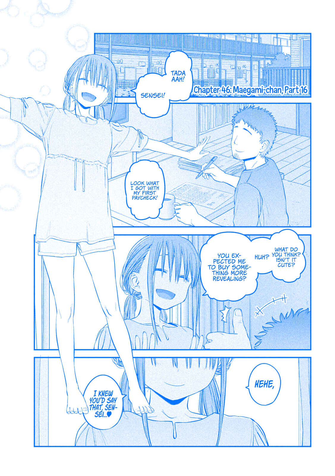 Getsuyoubi no Tawawa (Blue) (Fan Colored) Chapter 46 - Page 1