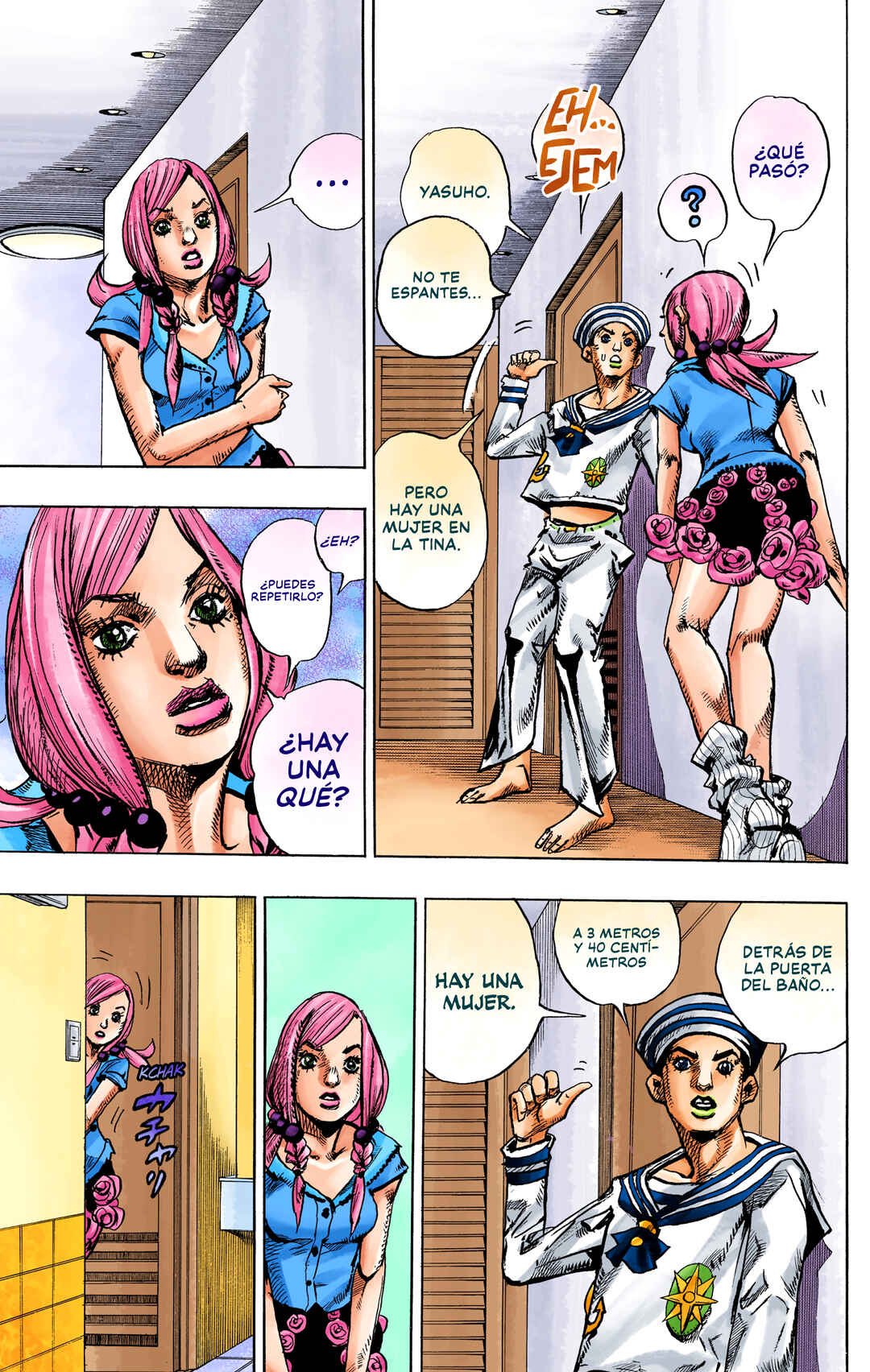 JoJo no Kimyou na Bouken: Part 8 - JoJolion Color-ban Chapter 3 - Page 10