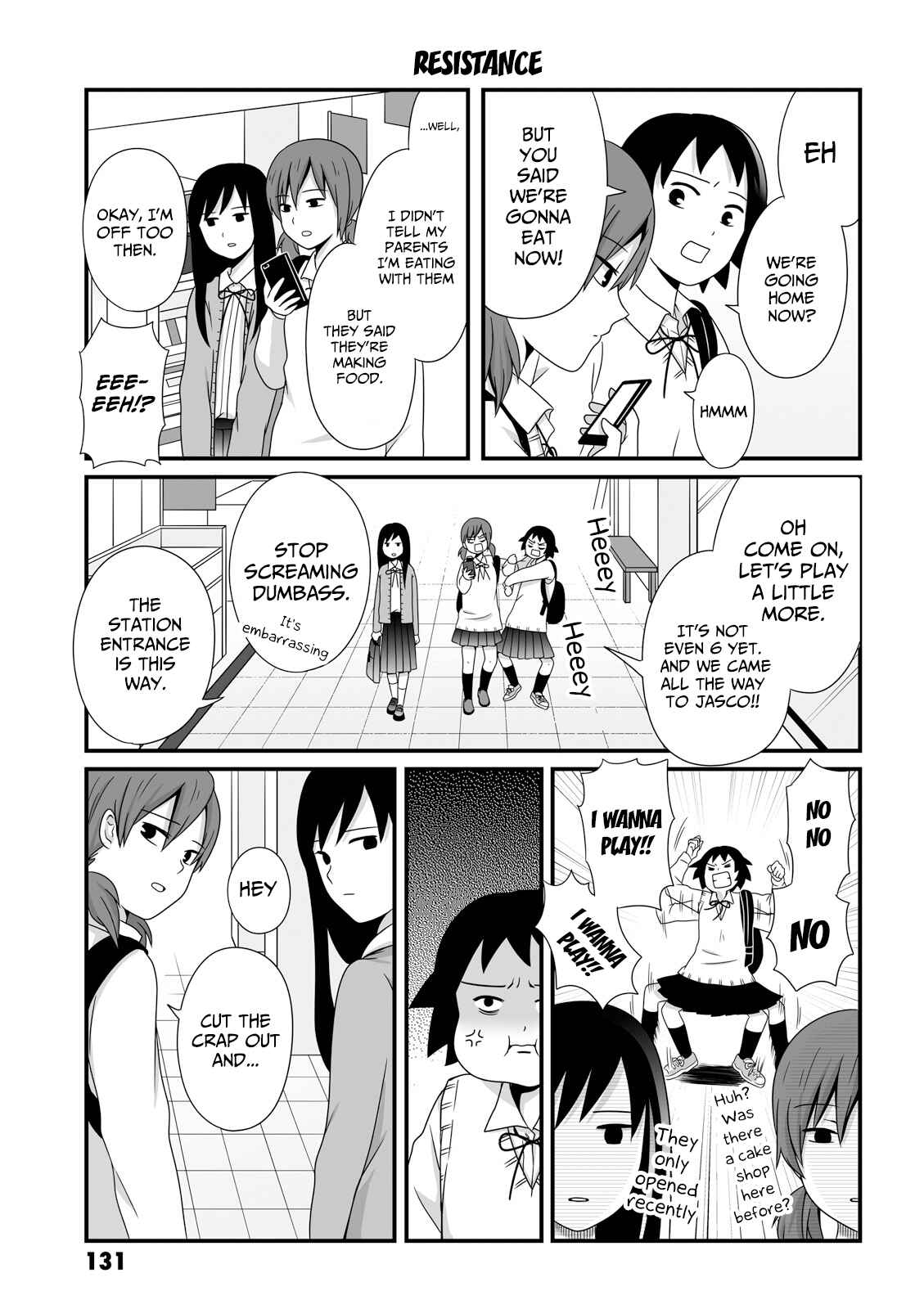 Joshikousei no Mudazukai Chapter 42 - Page 1