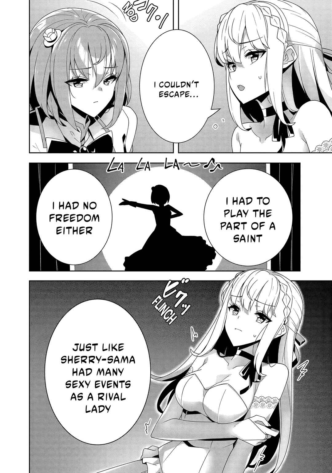 Oiroke Event no Ousa ni Teihyou no aru Watashi desuga Rival Reijou to shite no Shimei o Hatashimasu Chapter 13 - Page 23