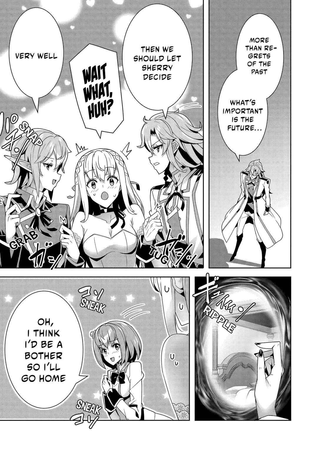Oiroke Event no Ousa ni Teihyou no aru Watashi desuga Rival Reijou to shite no Shimei o Hatashimasu Chapter 13 - Page 36