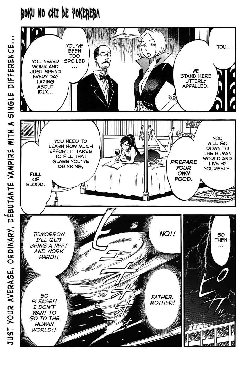If It Is Fine With My Blood Chapter Oneshot - Page 1