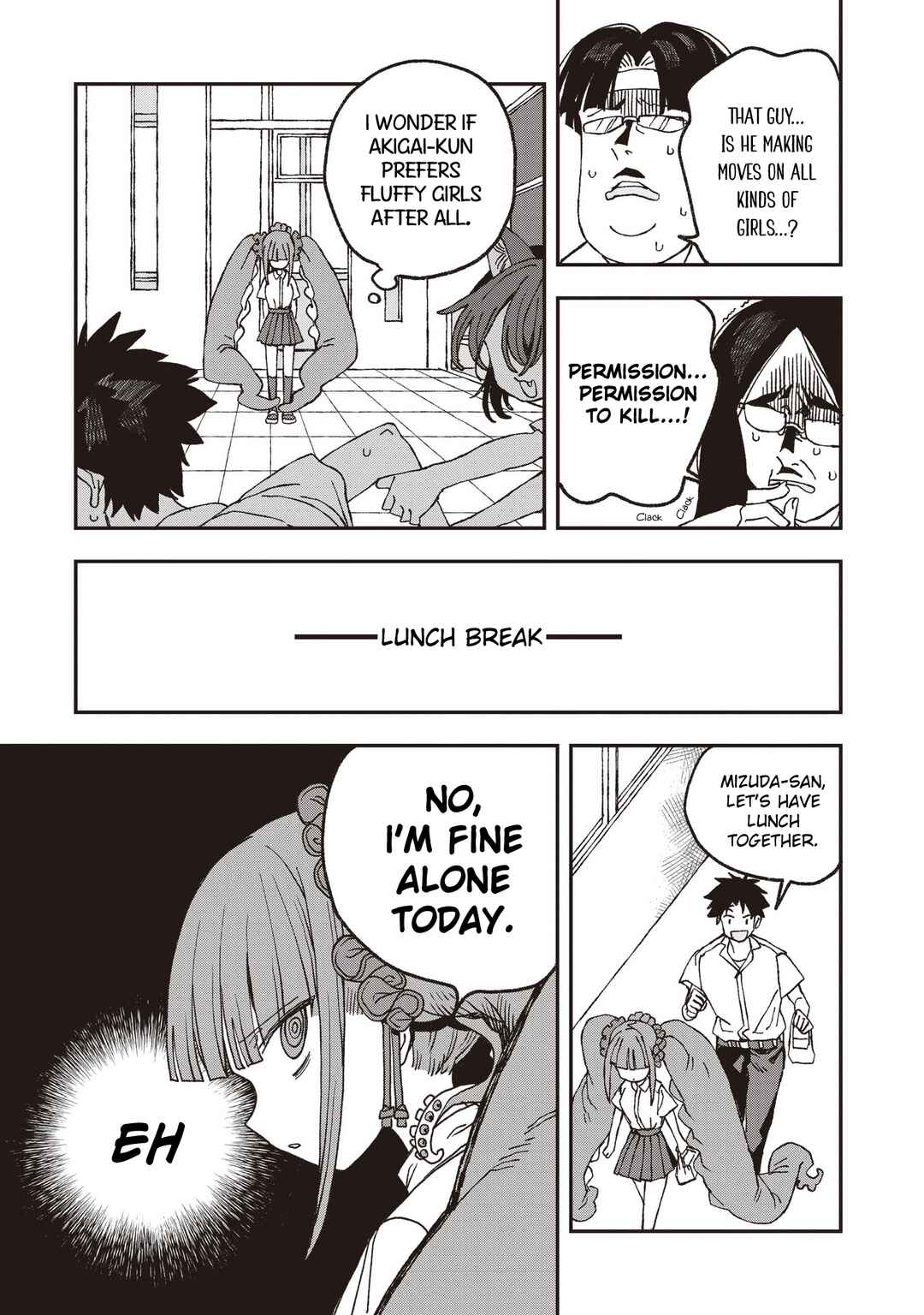 Mizudako-chan kara wa Nigerarenai! Chapter 33 - Page 17