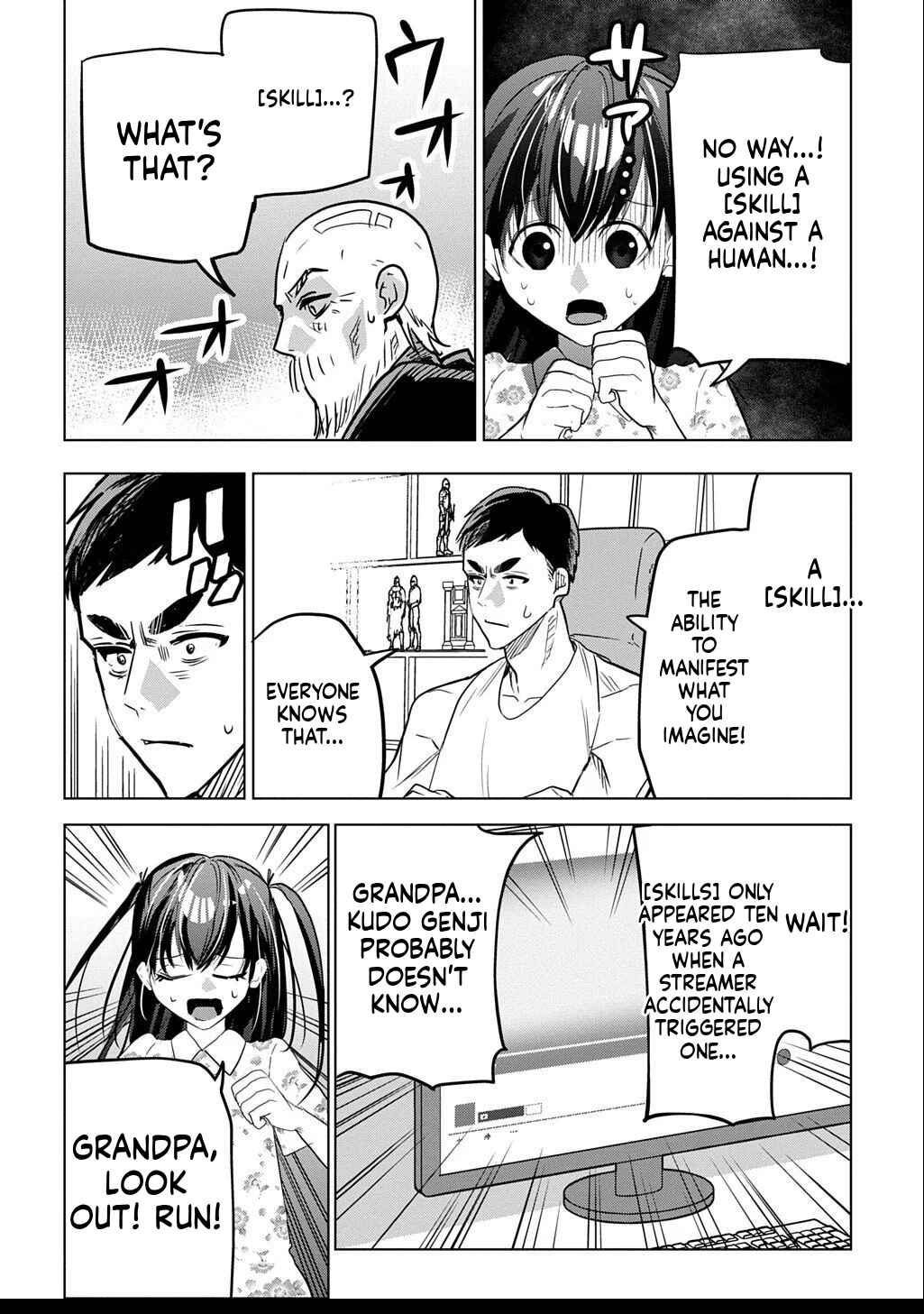 Moto Tansakusha no Ojii-chan: Mago ni Segamarete Dungeon Haishin o Hajimeta njaga, Nazeka Bazuriotta wai Chapter 2.2 - Page 9