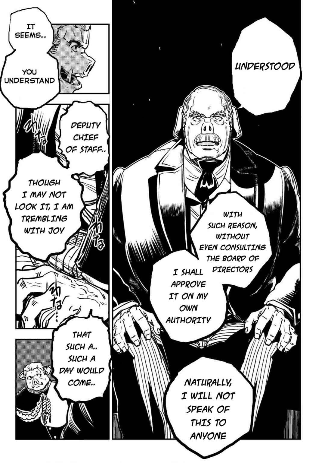 Orcsen Oukokushi ~Yaban na Orc no Kuni wa, Ikanishite Heiwa na Elf no Kuni wo Yakiharau ni Itatta ka~ Chapter 10 - Page 44