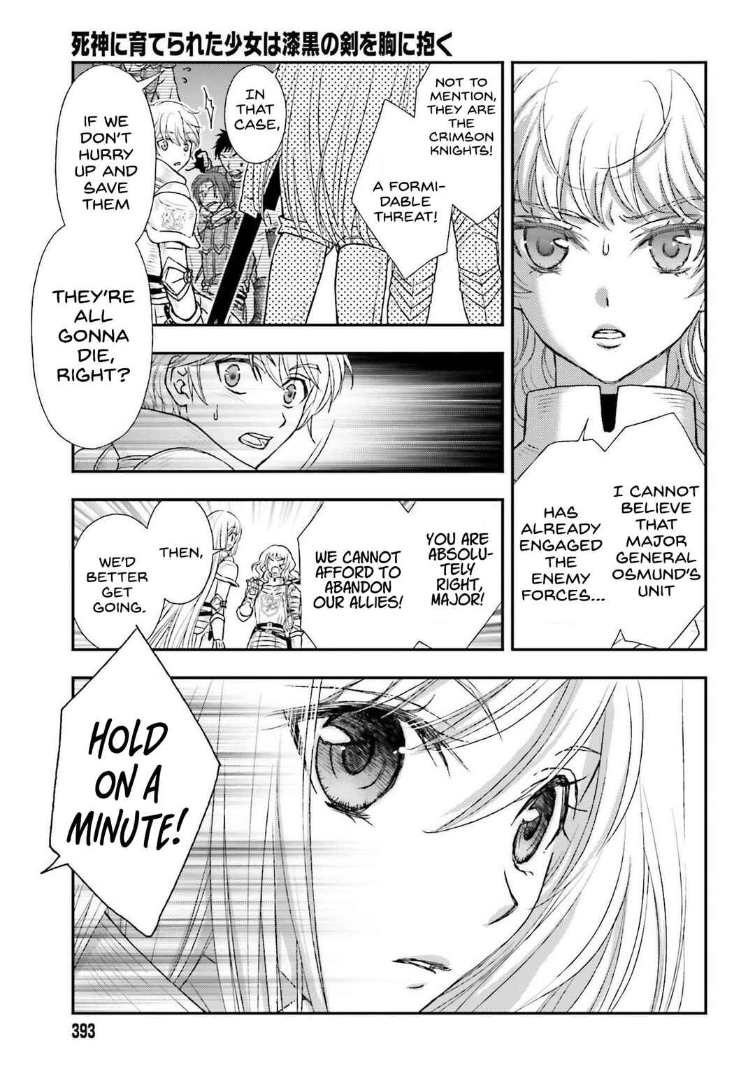 Shinigami ni Sodaterareta Shoujo wa Shikkoku no Tsurugi o Mune ni Idaku Chapter 27 - Page 23