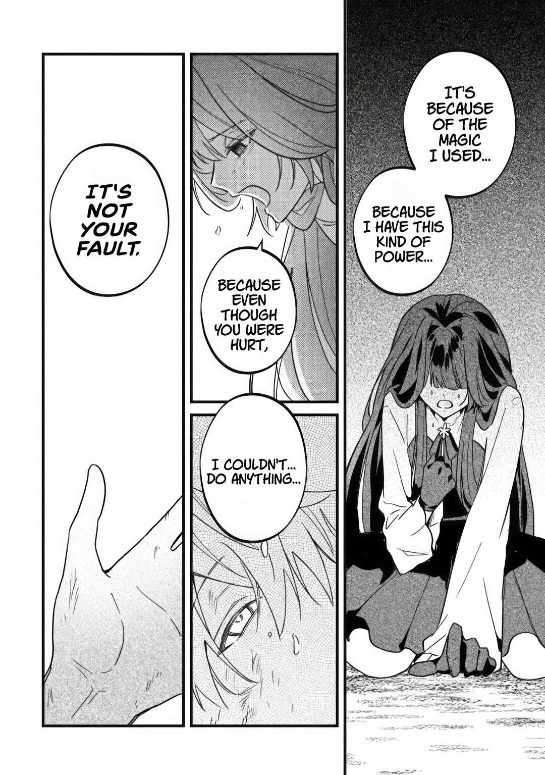 Yamiochi Last Boss Reijou no Osananajimi ni Tensei Shita. Ore ga Shindara Bad End Kakutei nanode Saikyou ni Natta kedo, Mou Yamiochi "Yandereka" Shitemasen ka? Chapter 11 - Page 13
