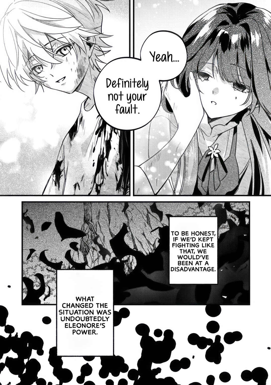 Yamiochi Last Boss Reijou no Osananajimi ni Tensei Shita. Ore ga Shindara Bad End Kakutei nanode Saikyou ni Natta kedo, Mou Yamiochi "Yandereka" Shitemasen ka? Chapter 11 - Page 14