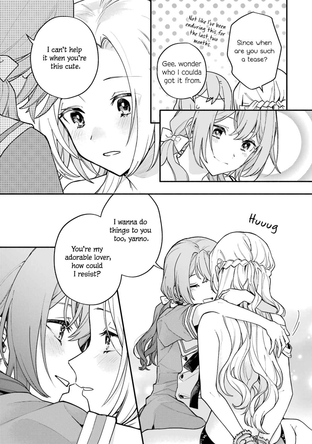 Onna Doushi toka Arienai desho to Iiharu Onnanoko wo, Hyakunichikan de Tetteiteki ni Otosu Yuri no Ohanashi Chapter 14.5 - Page 28