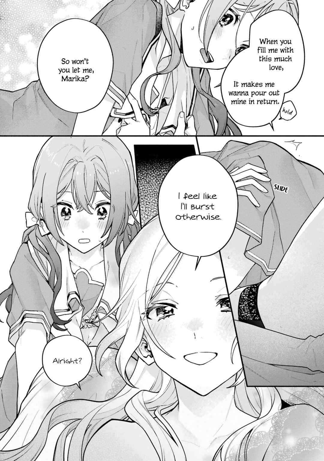 Onna Doushi toka Arienai desho to Iiharu Onnanoko wo, Hyakunichikan de Tetteiteki ni Otosu Yuri no Ohanashi Chapter 14.5 - Page 39