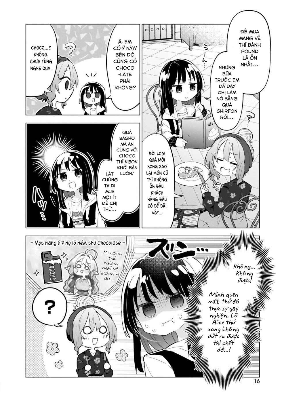 Okashi na Elf to Joshikousei Chapter 6 - Page 12