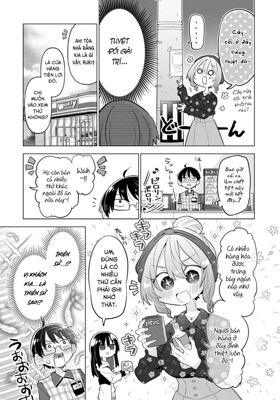 Okashi na Elf to Joshikousei Chapter 6 - Page 7