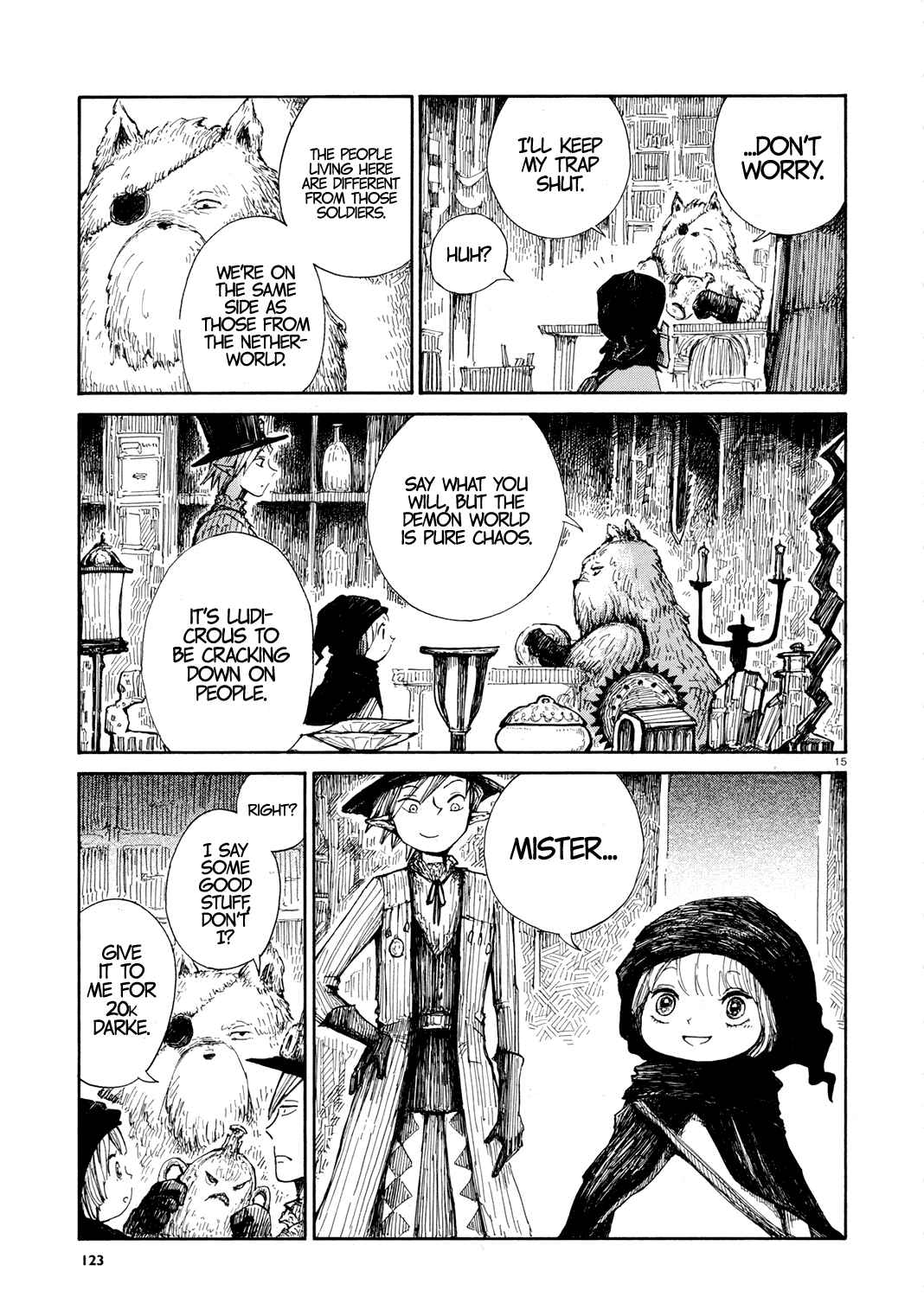 Nicola no Oyururi Makai Kikou Chapter 1 - Page 15