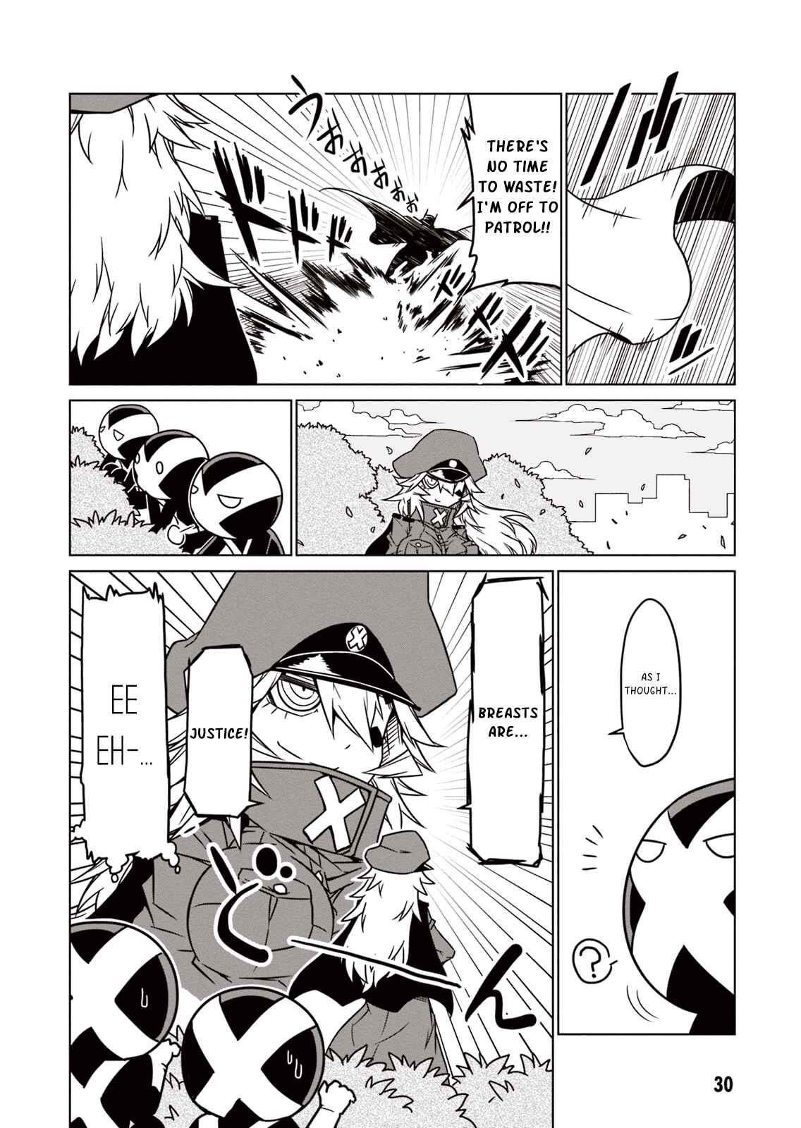 Zannen Onna Kanbu Black General-san Chapter 3 - Page 10
