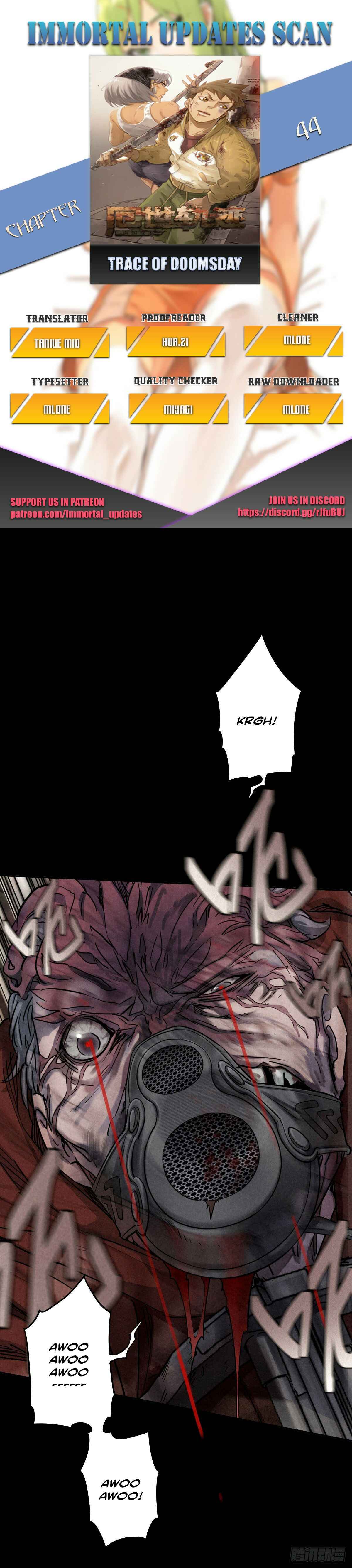 Trace of Doomsday Chapter 44 - Page 1