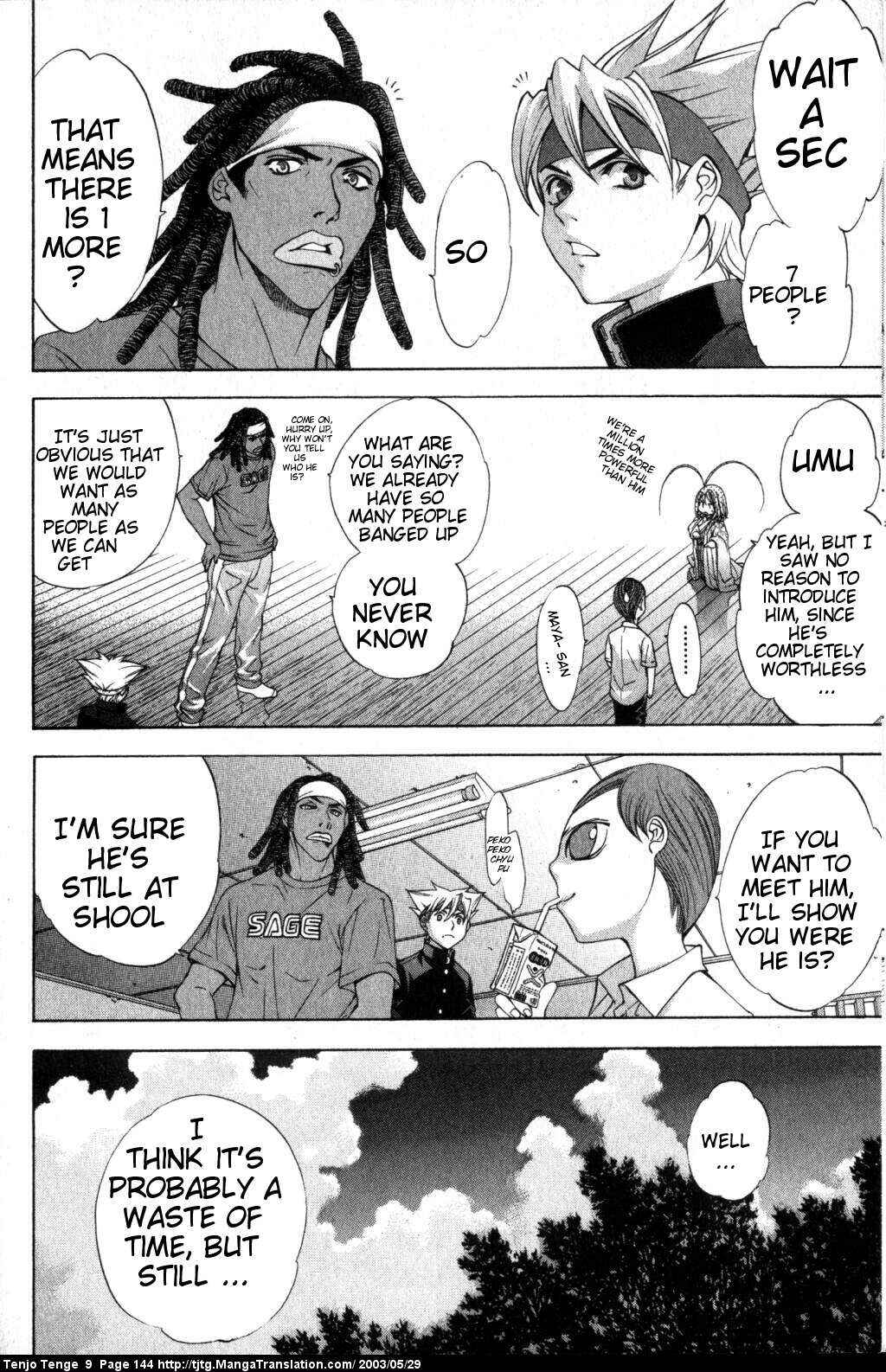 Tenjou Tenge Chapter 56 - Page 6