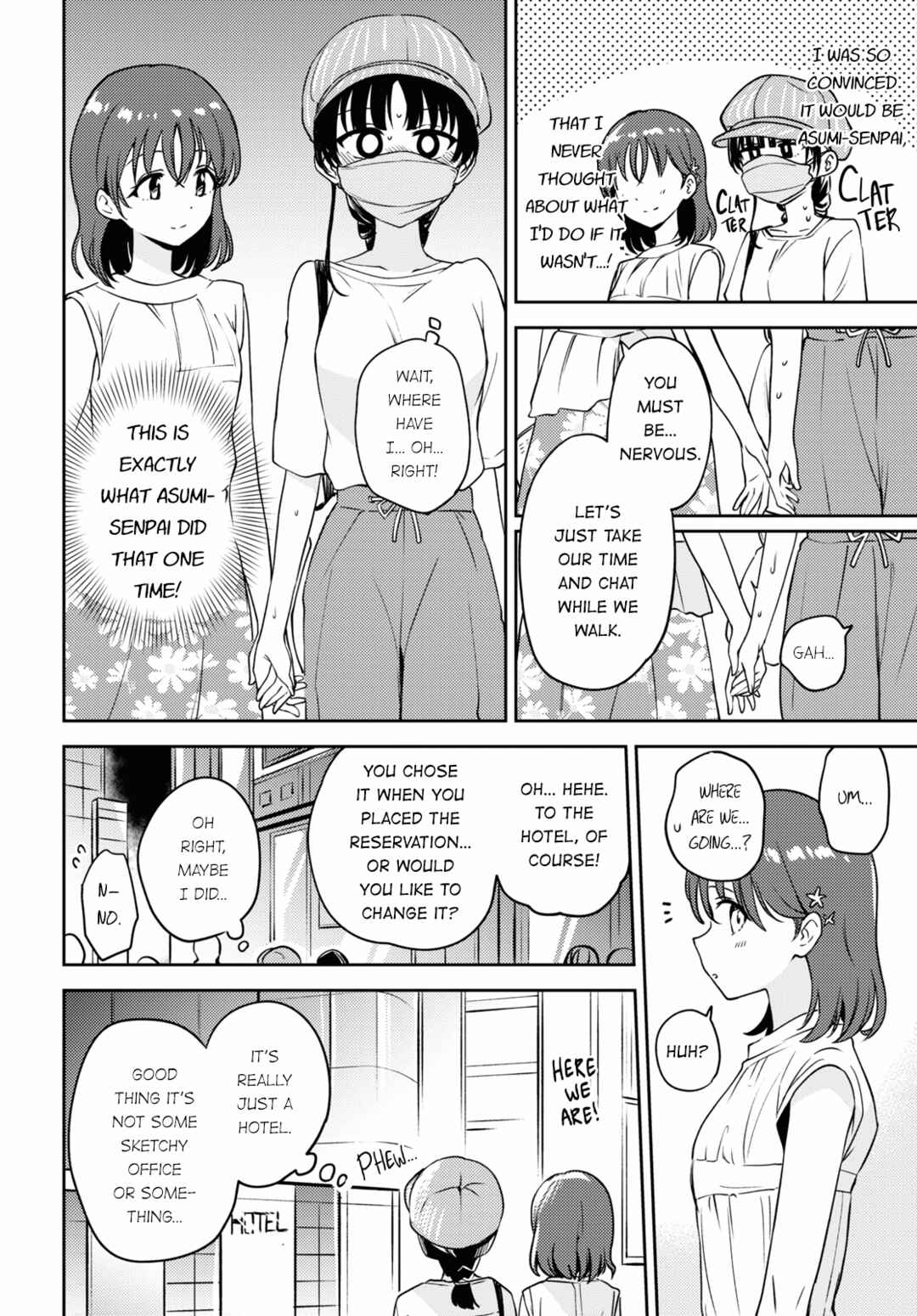 Asumi-chan wa Les Fuuzoku ni Kyoumi ga Arimasu! Chapter 14 - Page 10