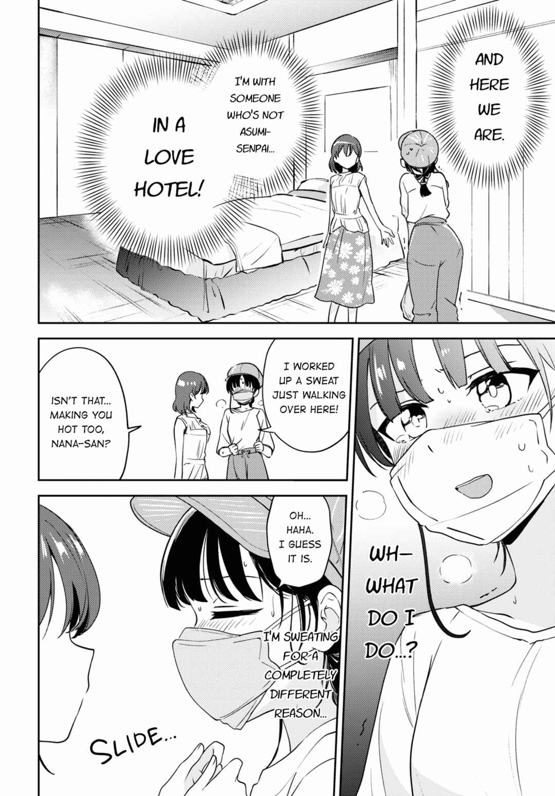 Asumi-chan wa Les Fuuzoku ni Kyoumi ga Arimasu! Chapter 14 - Page 12