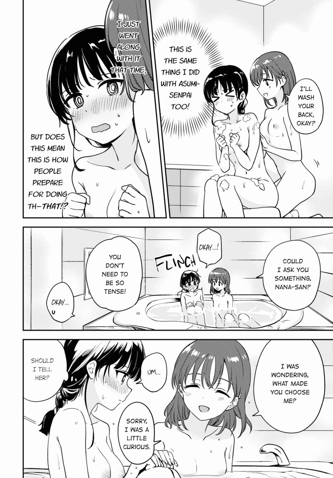 Asumi-chan wa Les Fuuzoku ni Kyoumi ga Arimasu! Chapter 14 - Page 14