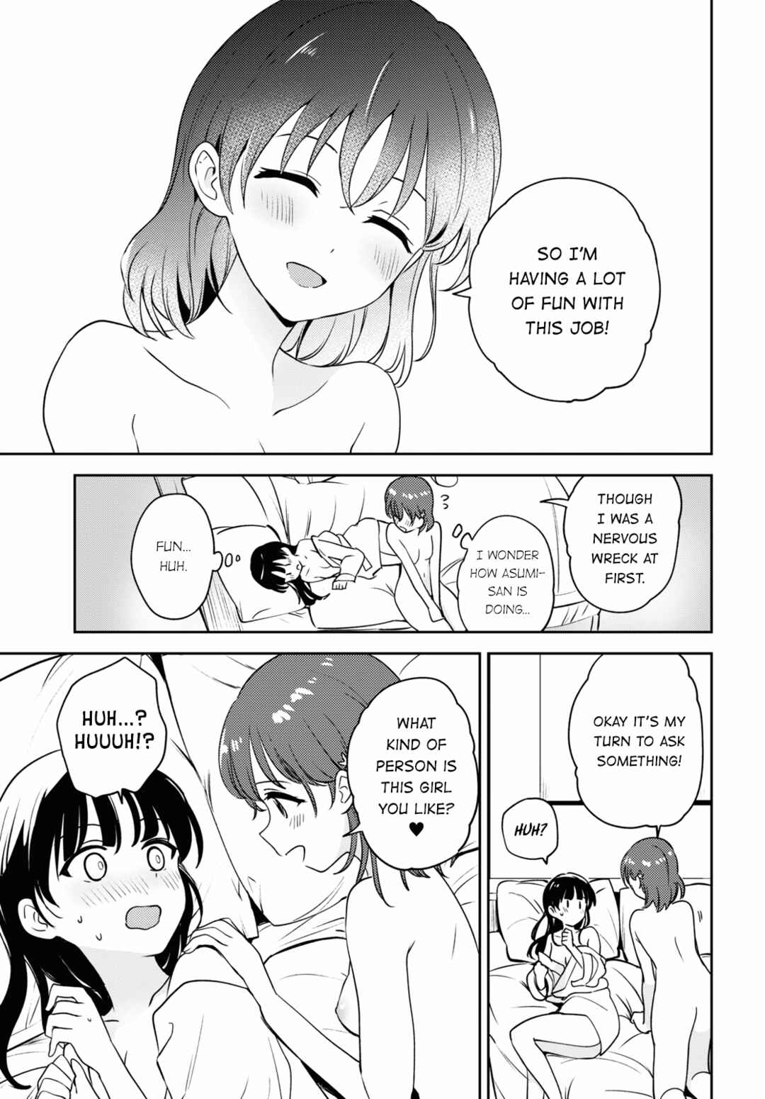 Asumi-chan wa Les Fuuzoku ni Kyoumi ga Arimasu! Chapter 14 - Page 31