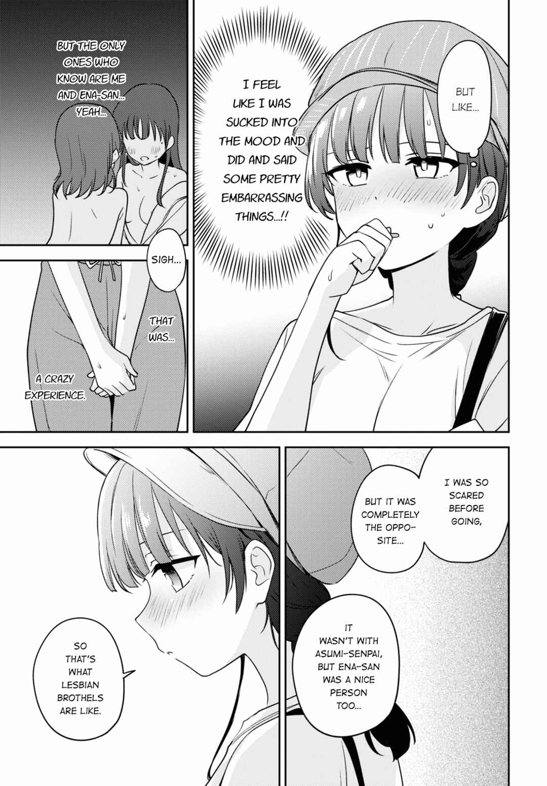 Asumi-chan wa Les Fuuzoku ni Kyoumi ga Arimasu! Chapter 14 - Page 37