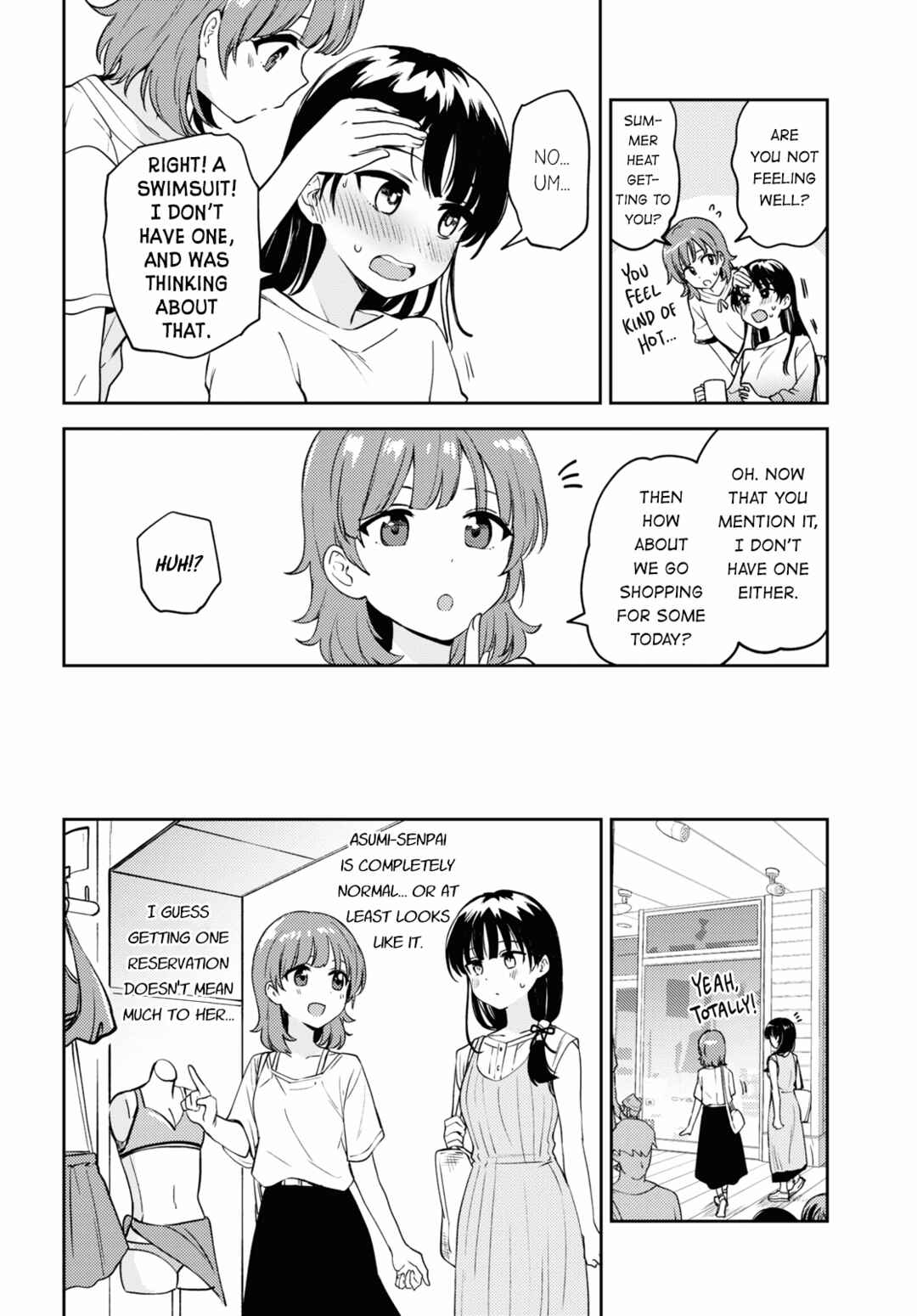 Asumi-chan wa Les Fuuzoku ni Kyoumi ga Arimasu! Chapter 14 - Page 4