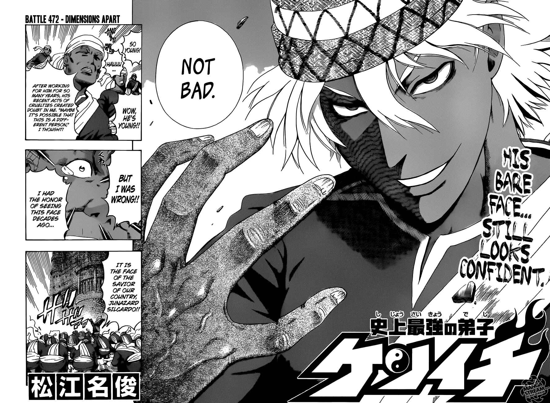 Shijou Saikyou no Deshi Kenichi Chapter 472 - Page 3