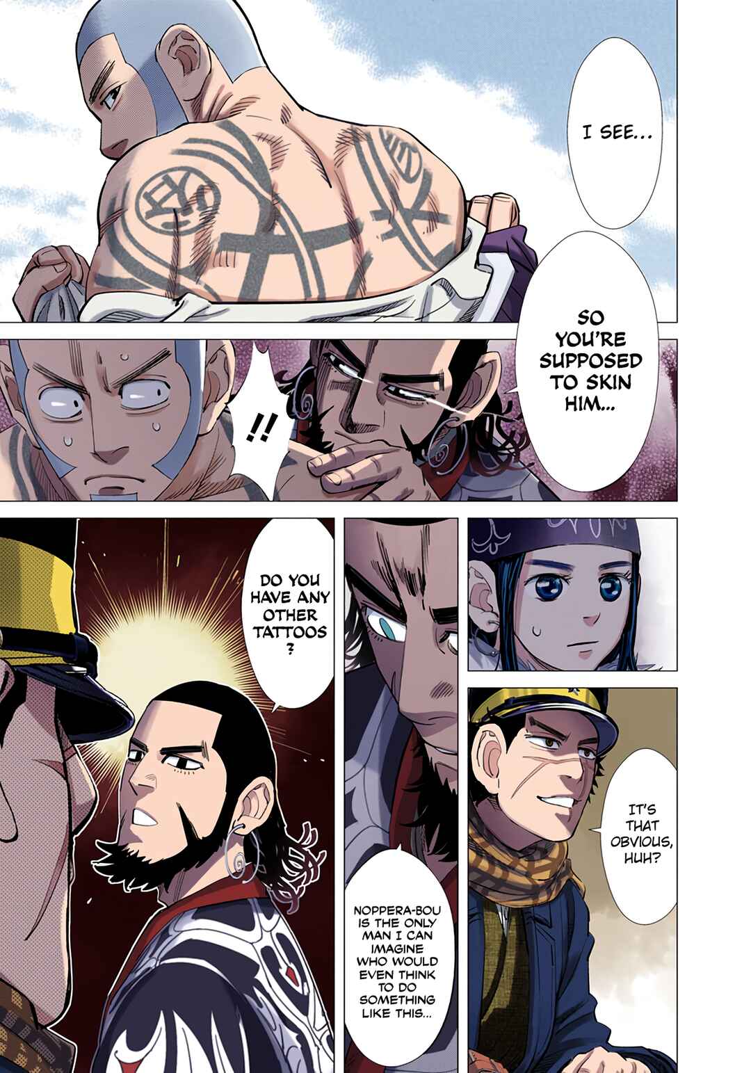 Golden Kamuy (Official Colored) Chapter 49 - Page 8