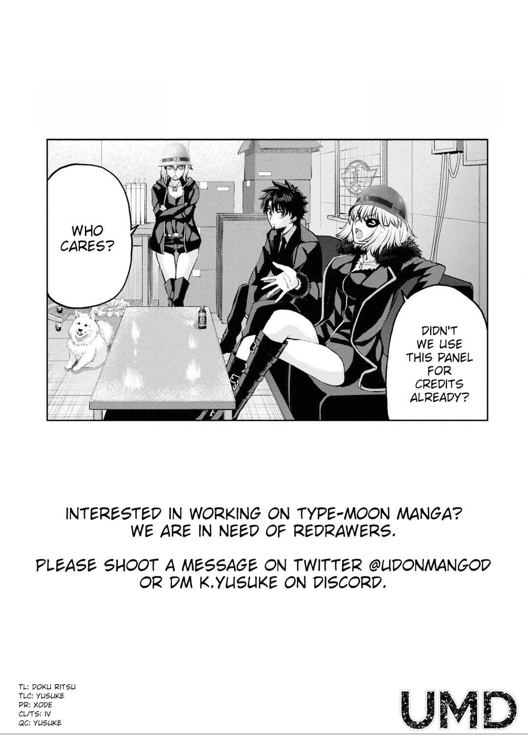 Fate/Grand Order -Epic of Remnant- Pseudo-Singularity I: Quarantined Territory of Malice, Shinjuku - Shinjuku Phantom Incident Chapter 20.1 - Page 14