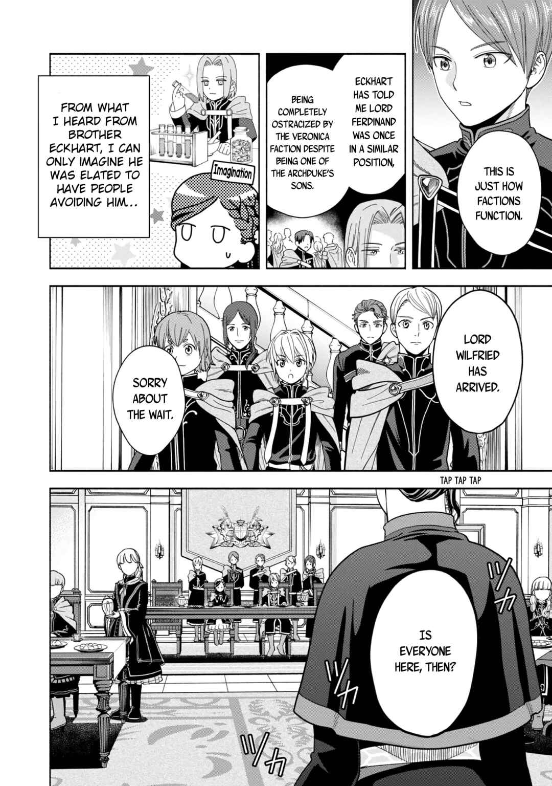Honzuki no Gekokujou: Shisho ni Naru tame ni wa Shudan o Erandeiraremasen—Dai-4 Bu: Kizokuin no Toshokan o Sukuitai! Chapter 4 - Page 17