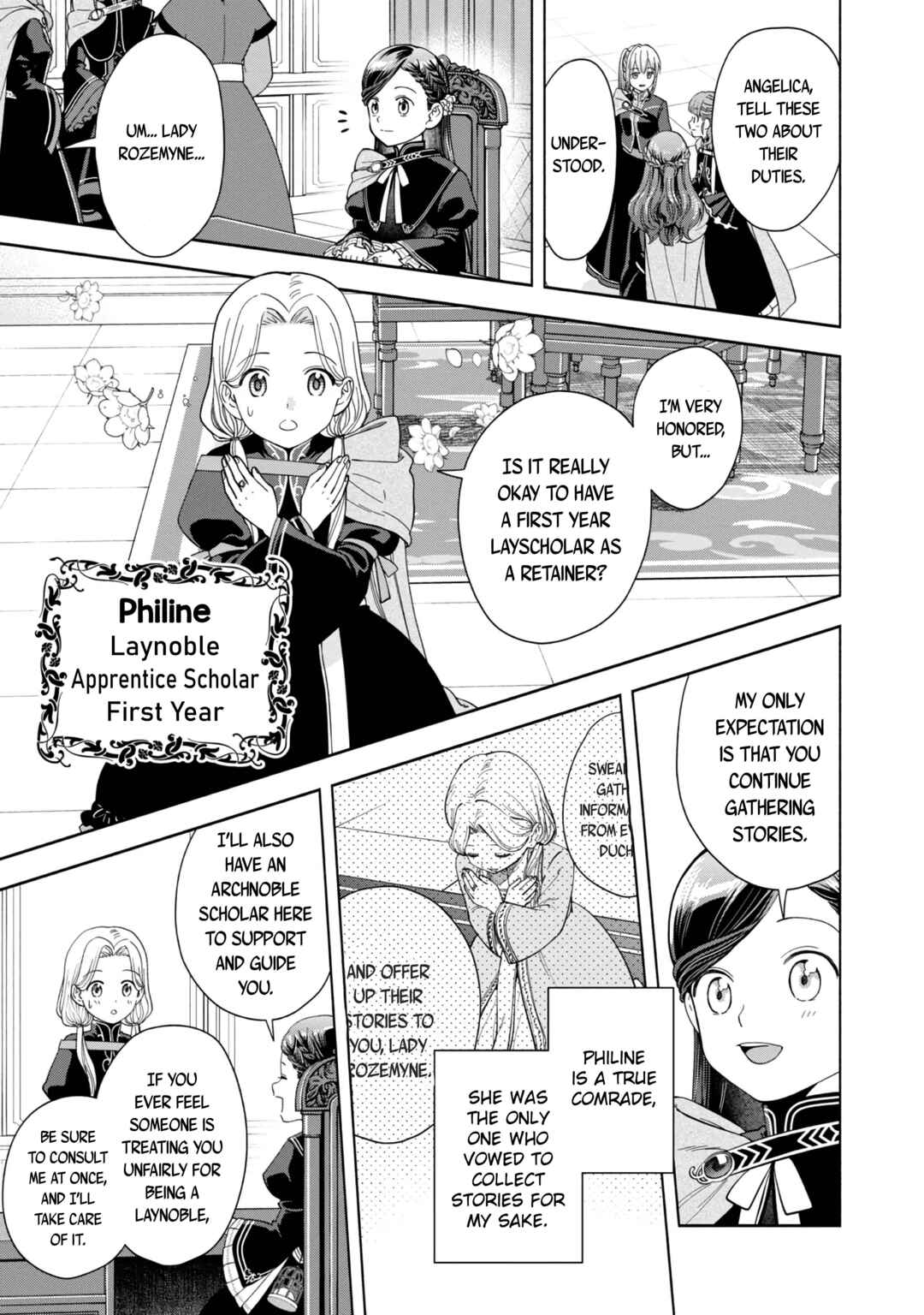 Honzuki no Gekokujou: Shisho ni Naru tame ni wa Shudan o Erandeiraremasen—Dai-4 Bu: Kizokuin no Toshokan o Sukuitai! Chapter 4 - Page 30