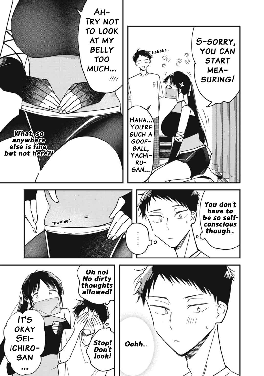Yachiru-san wa Homeru to Nobiru Chapter 10.1 - Page 11