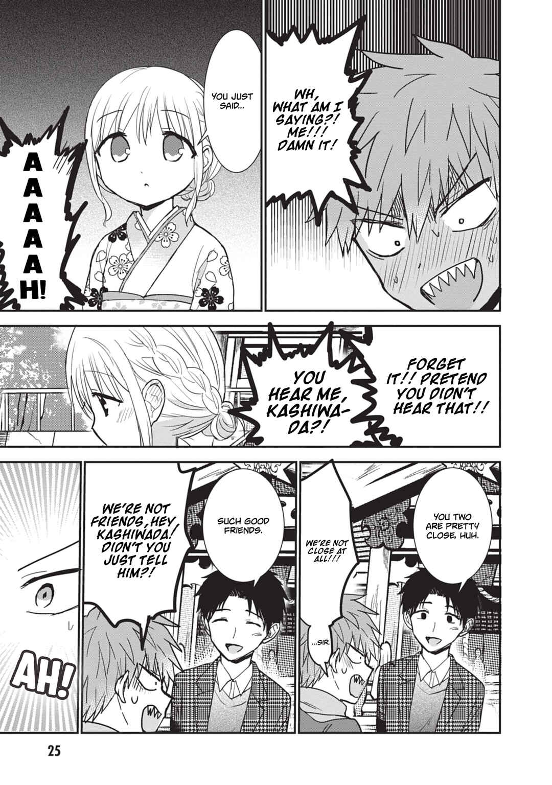 Kao ni Denai Kashiwada-san to Kao ni Deru Oota-kun Chapter 113 - Page 12