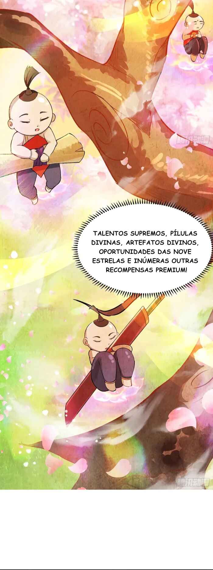 When The System Opens After The Age Of 100, All Grandchildren Kneel Upon The Mountains! Chapter 1 - Page 14
