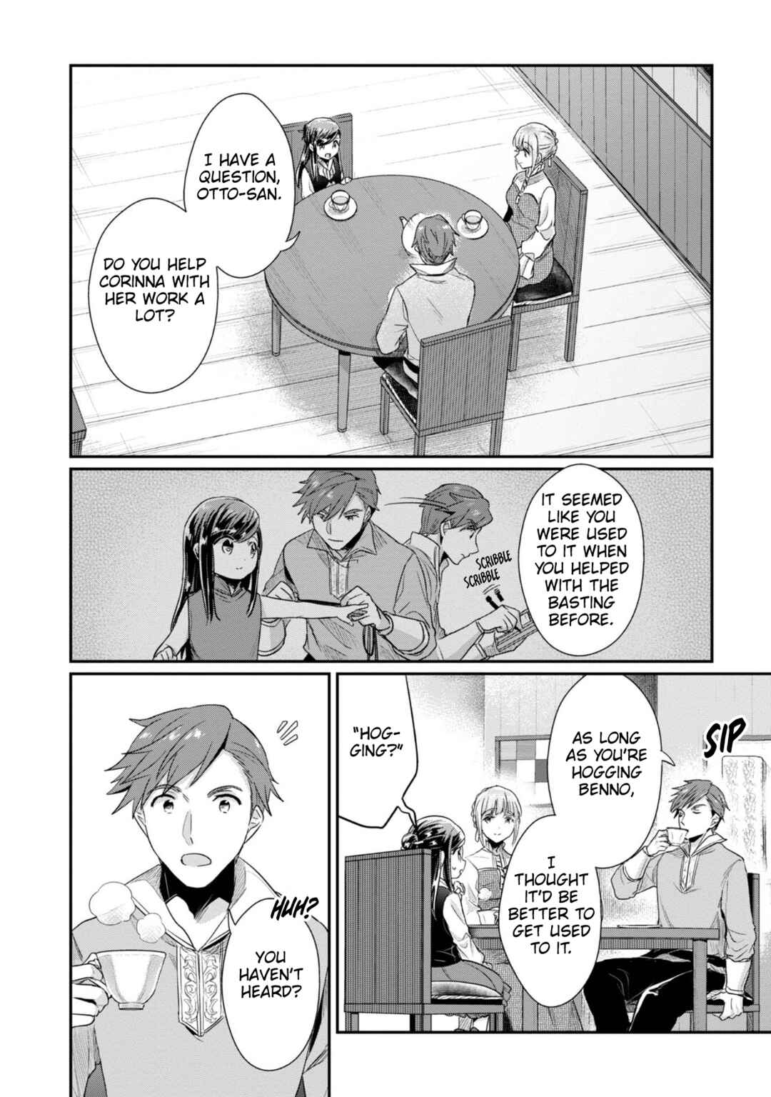Honzuki no Gekokujou: Shisho ni Naru tame ni wa Shudan o Erandeiraremasen—Dai-2 Bu: Hon no Tamenara Miko ni Naru! Chapter 41 - Page 3