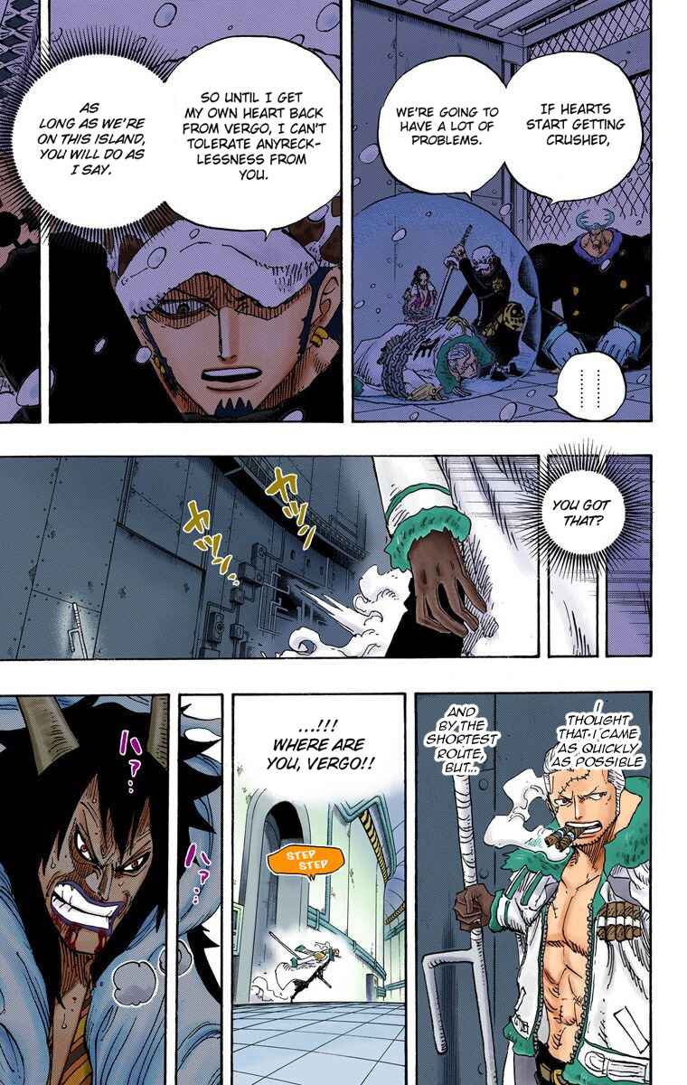 One Piece (Official Colored) Chapter 681 - Page 4