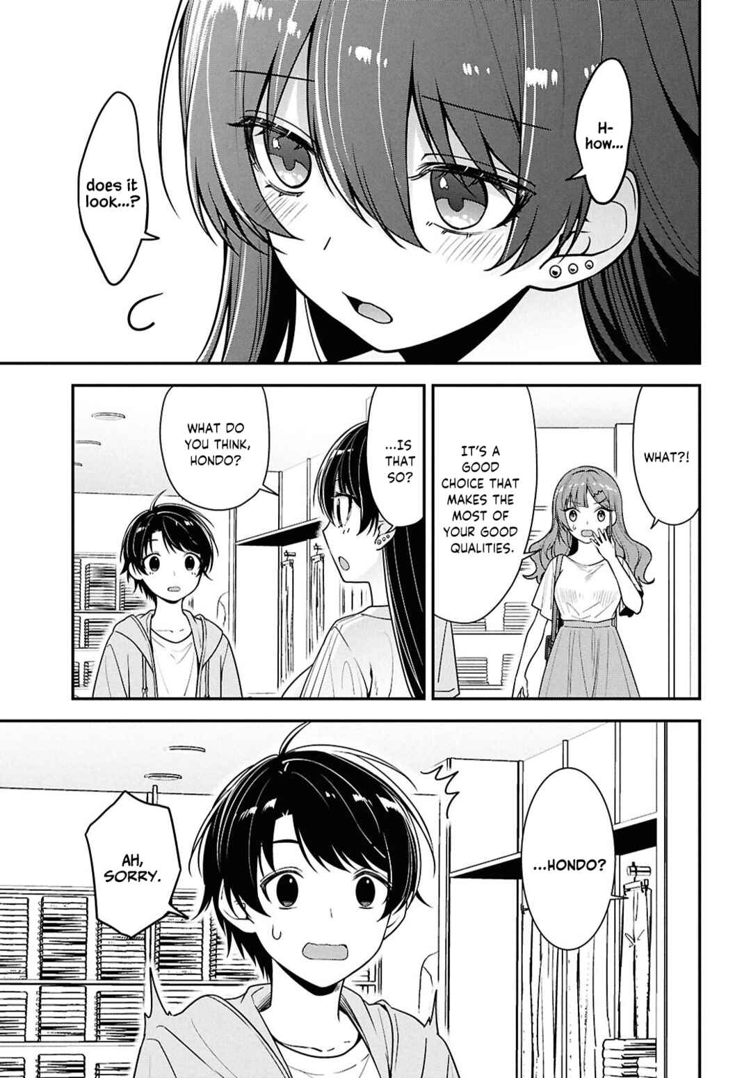 Tonari no Seki no Yankee Shimizu-san ga Kami wo Kuroku Sometekita Chapter 6 - Page 17