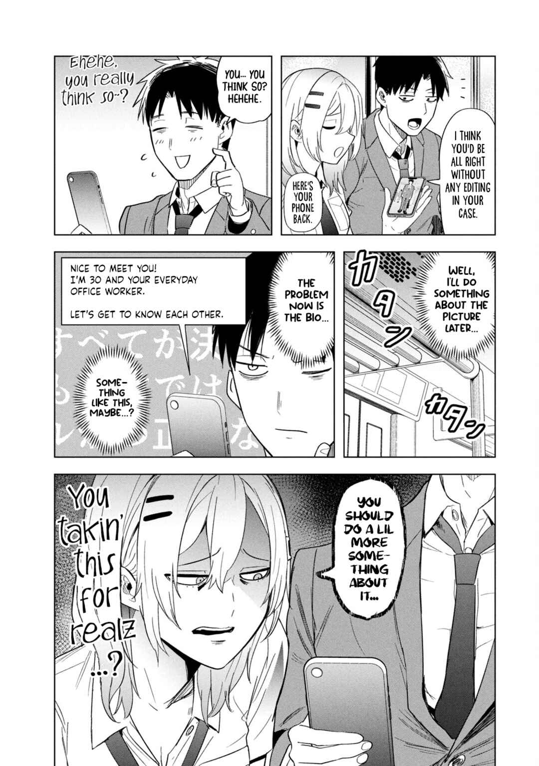 Asa no Tsuukin Densha de, Yatara to Hanashikakete Kuru Joshikousei. Chapter 7 - Page 11