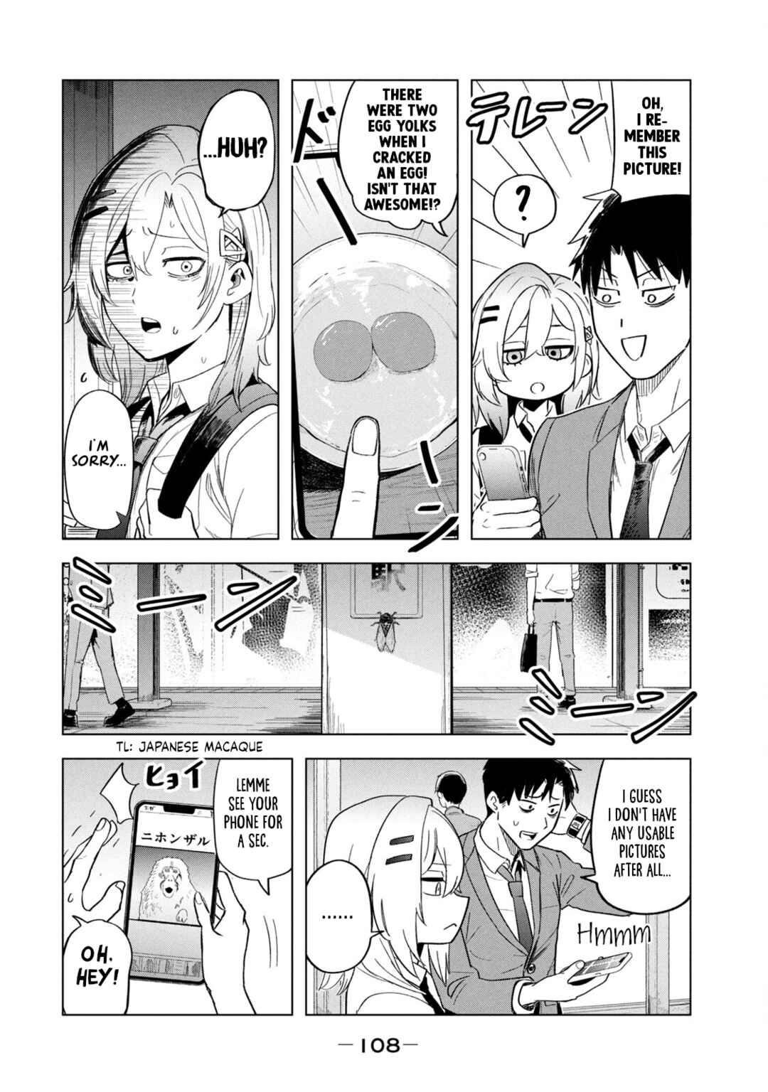 Asa no Tsuukin Densha de, Yatara to Hanashikakete Kuru Joshikousei. Chapter 7 - Page 6