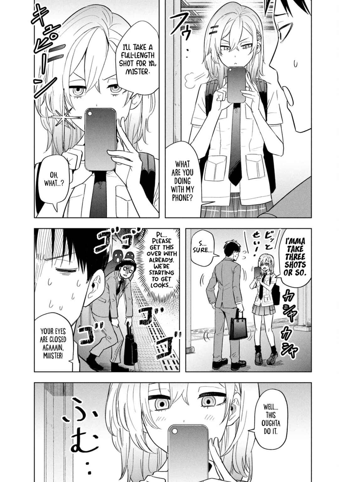 Asa no Tsuukin Densha de, Yatara to Hanashikakete Kuru Joshikousei. Chapter 7 - Page 7