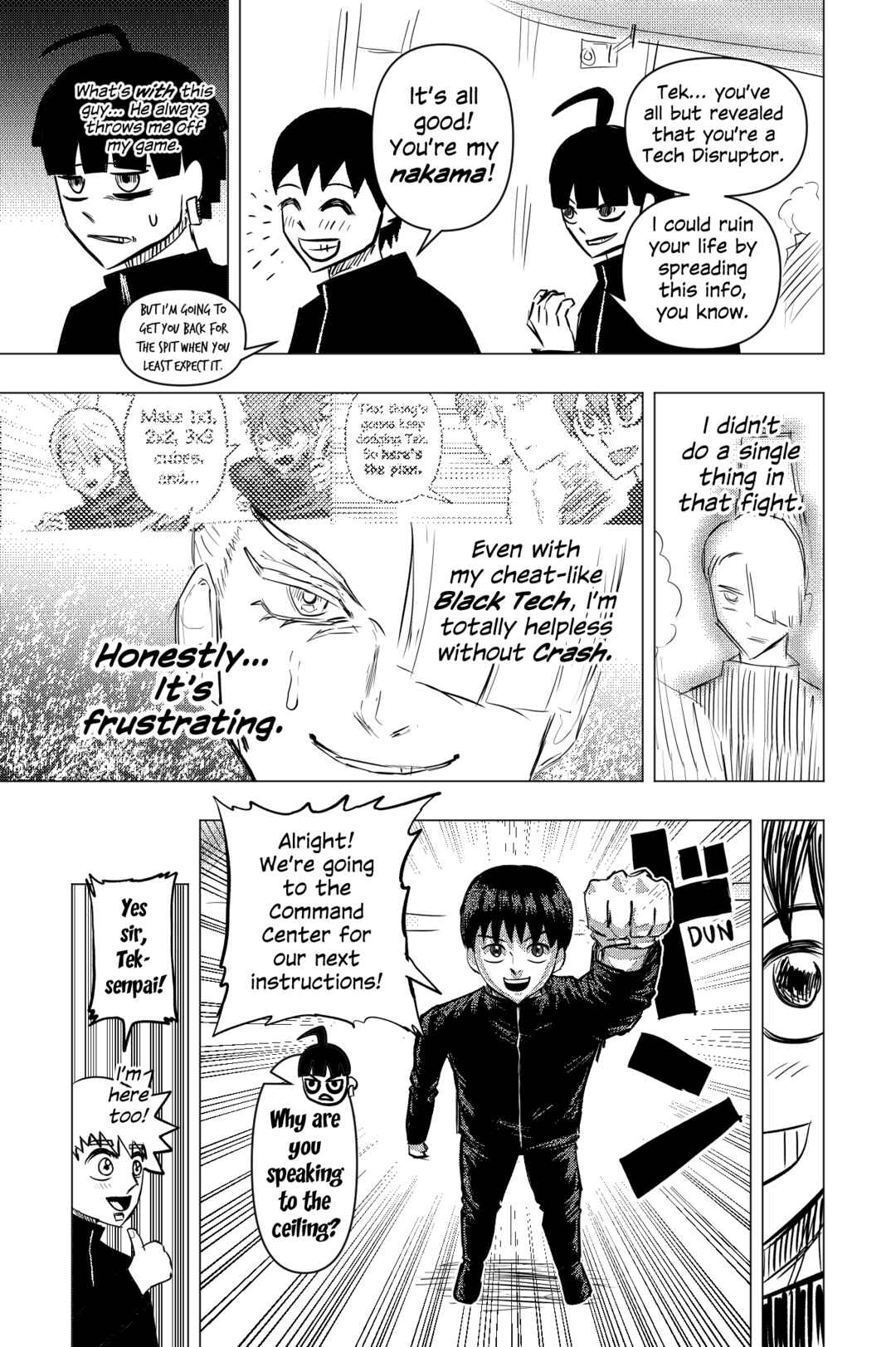 TEKNO: Sci-Fi Shonen Manga! Chapter 31 - Page 13