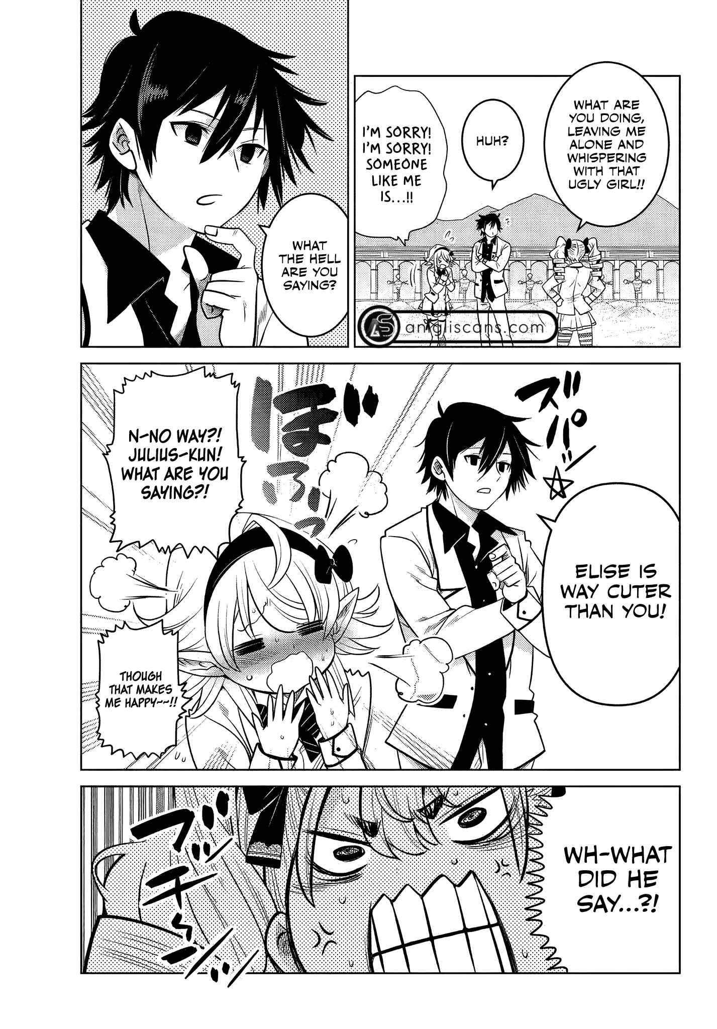 Ochikobore Datta Ani ga Jitsuha Saikyou ~Shijou Saikyou no Yuusha wa Tensei-shi, Gakuen de Mujikaku ni Musou Suru~ Chapter 2.2 - Page 11
