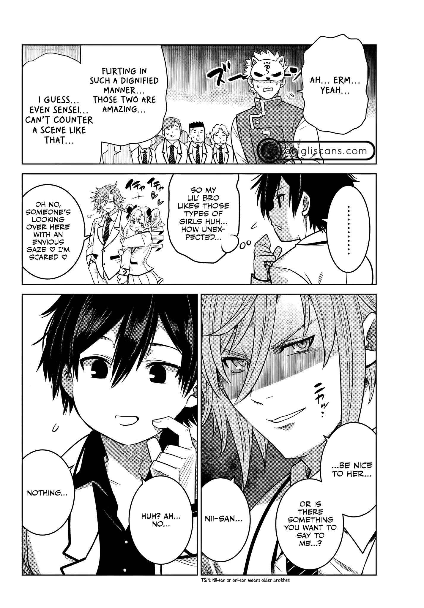 Ochikobore Datta Ani ga Jitsuha Saikyou ~Shijou Saikyou no Yuusha wa Tensei-shi, Gakuen de Mujikaku ni Musou Suru~ Chapter 2.2 - Page 8