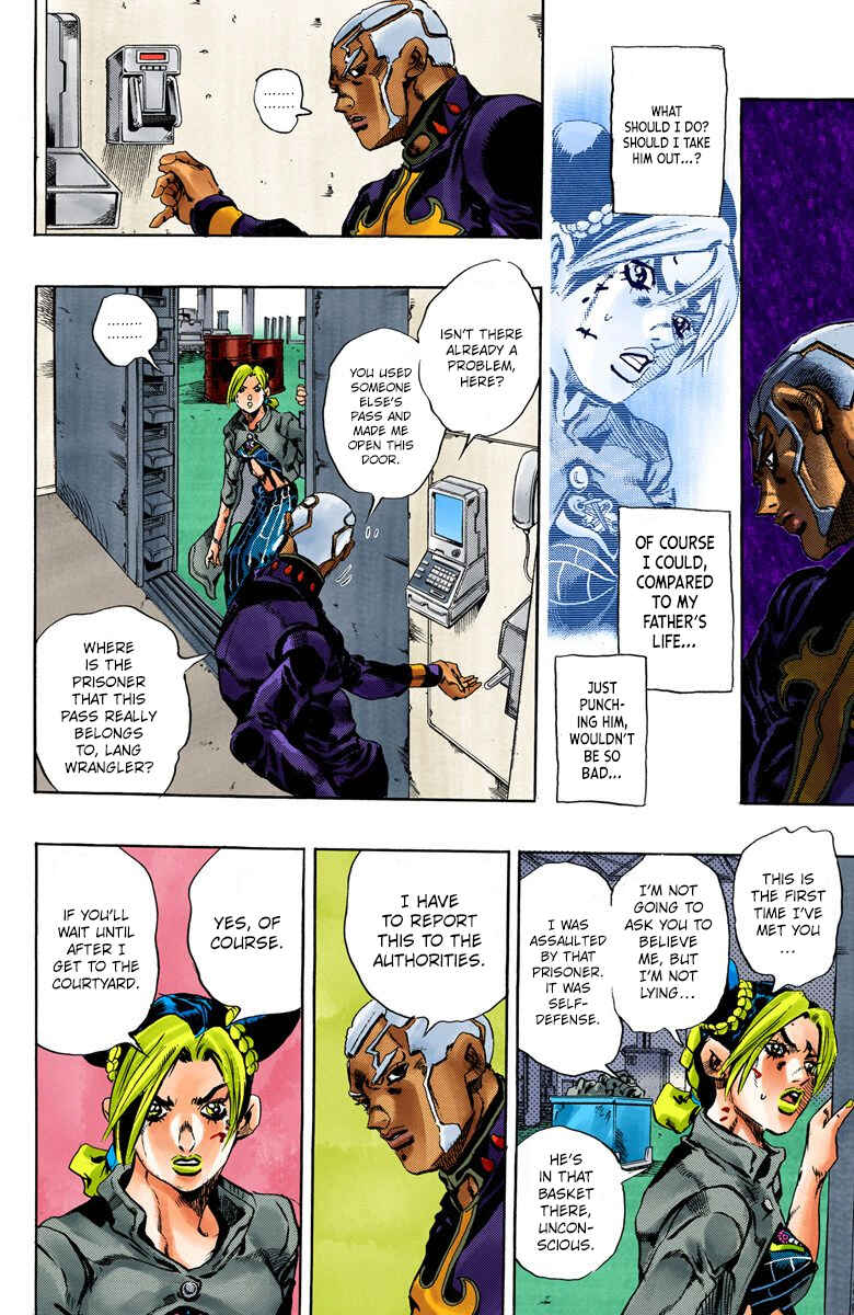 JoJo no Kimyou na Bouken: Part 6 - Stone Ocean Color-ban Chapter 47 - Page 10
