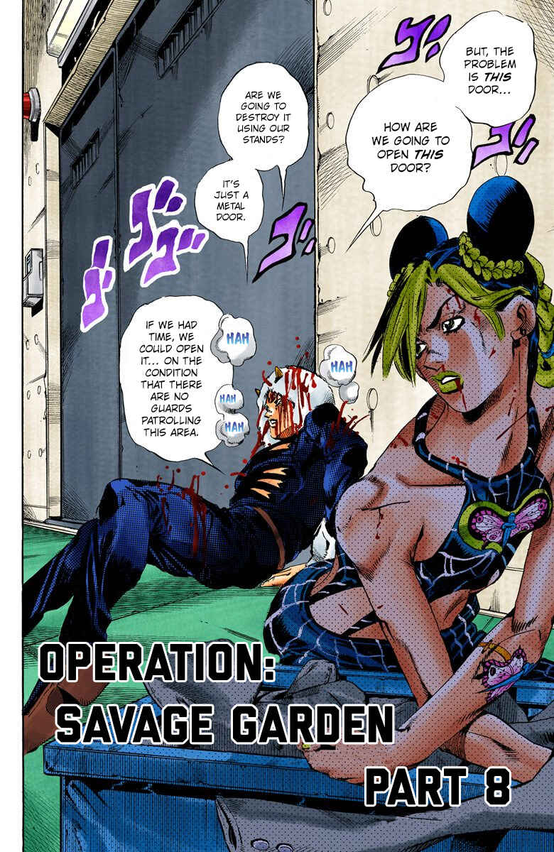 JoJo no Kimyou na Bouken: Part 6 - Stone Ocean Color-ban Chapter 47 - Page 2
