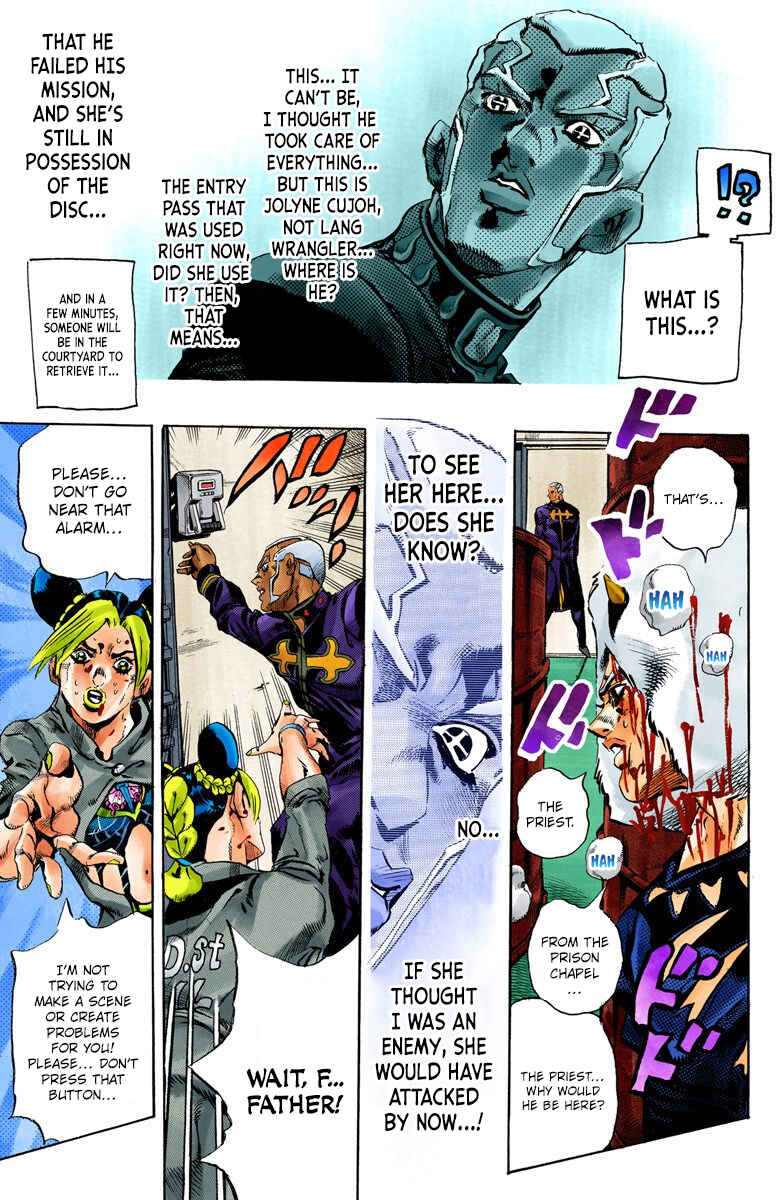 JoJo no Kimyou na Bouken: Part 6 - Stone Ocean Color-ban Chapter 47 - Page 9