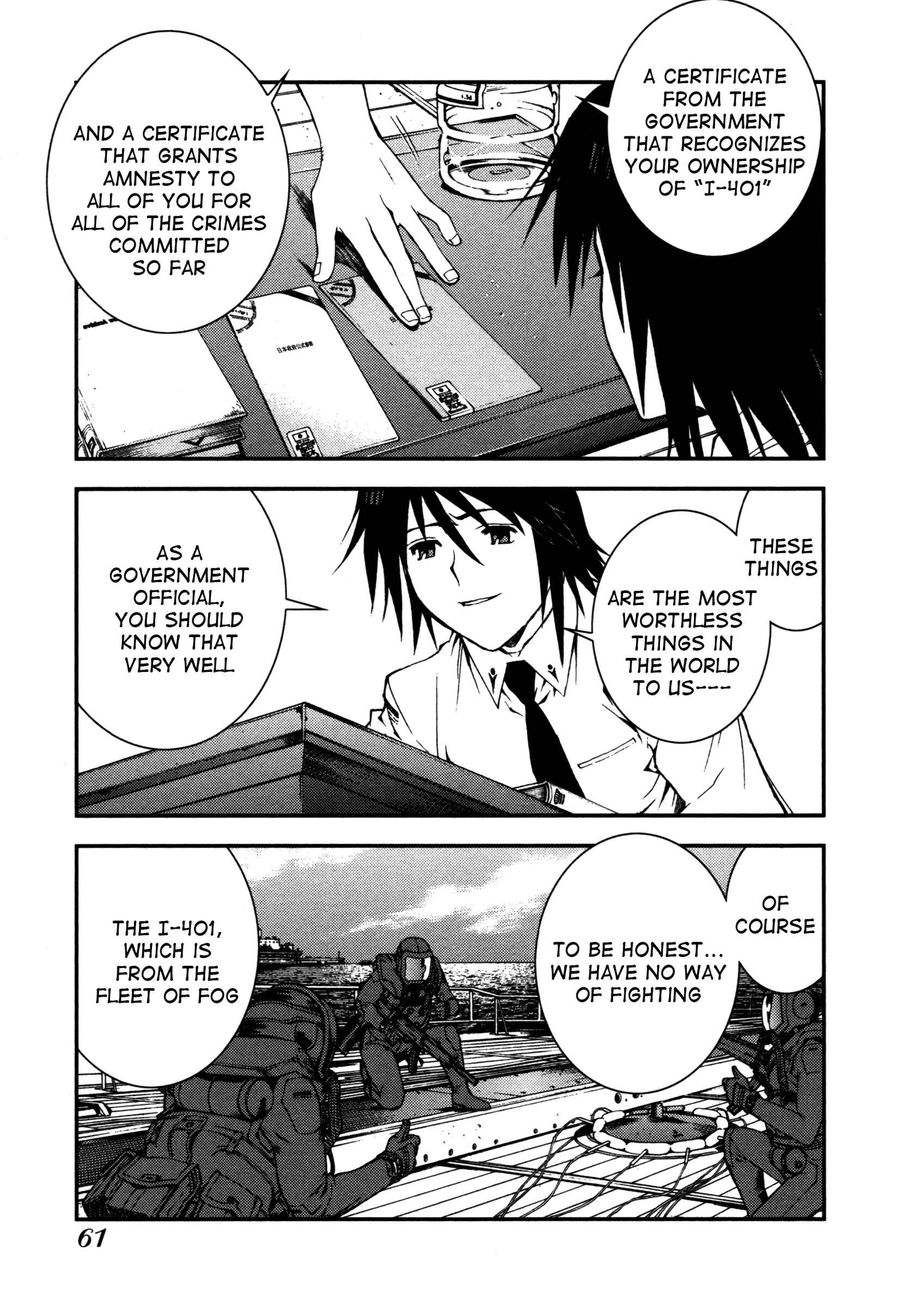Aoki Hagane no Arpeggio Chapter 2 - Page 13