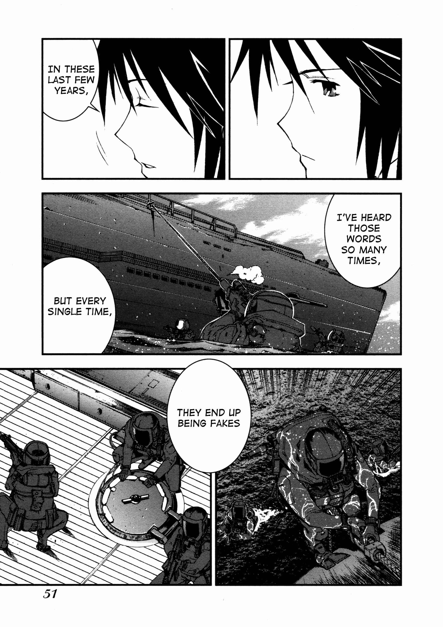 Aoki Hagane no Arpeggio Chapter 2 - Page 3