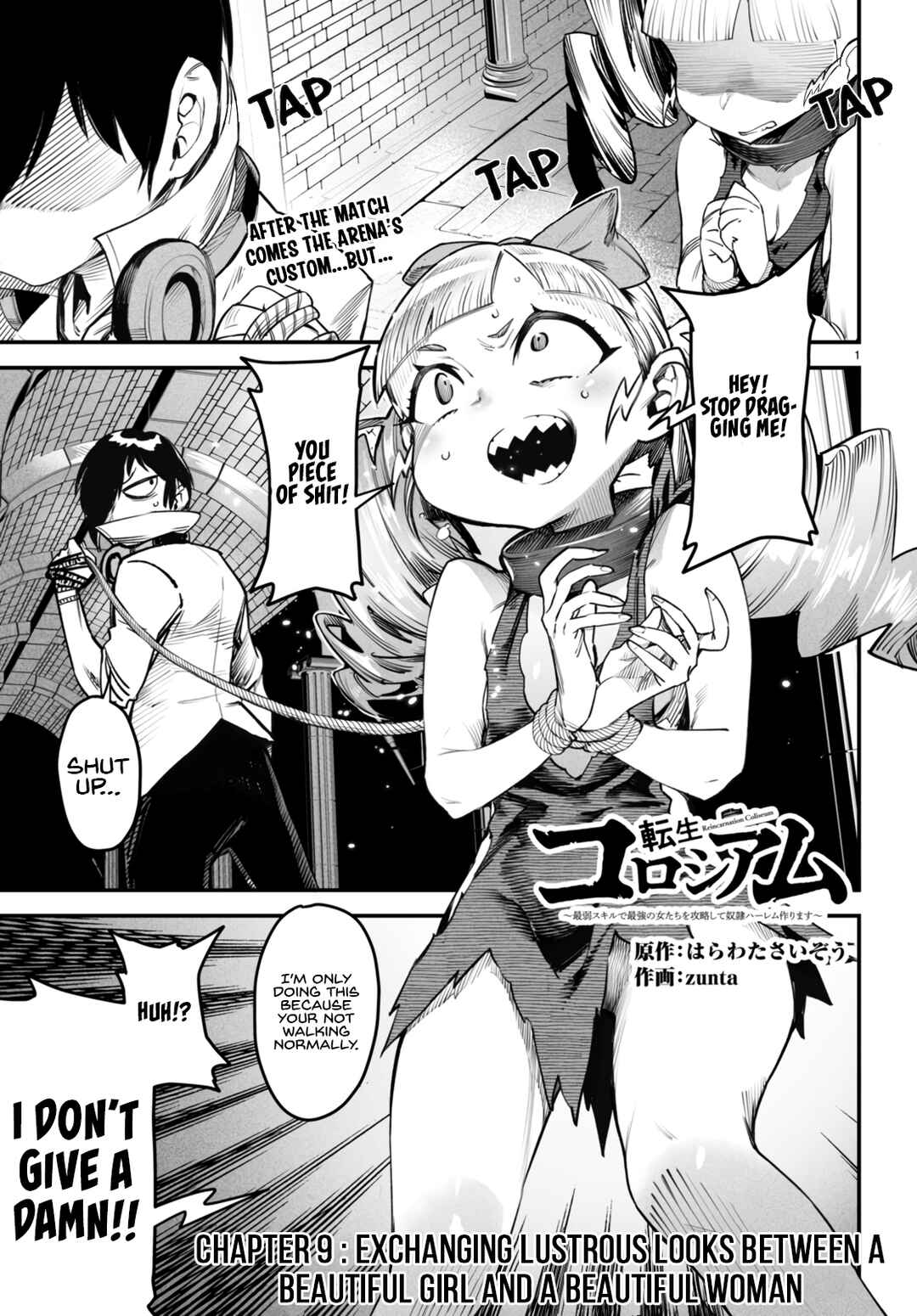 Tensei Coliseum: Saijaku Skill de Saikyou no Onna-tachi o Koryaku Shite Dorei Harem Tsukurimasu Chapter 9 - Page 2