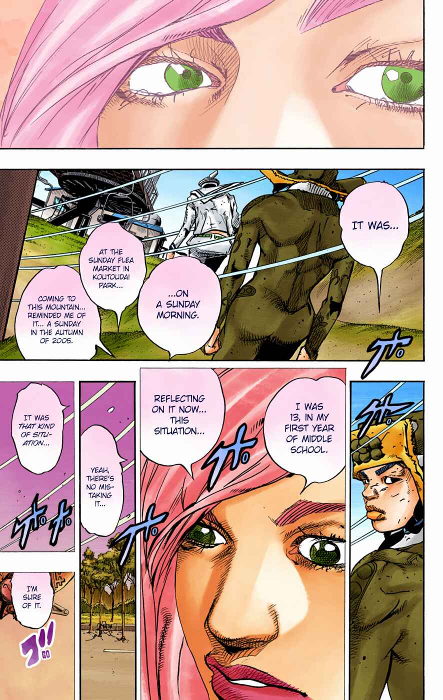 JoJo no Kimyou na Bouken: Part 8 - JoJolion Color-ban Chapter 71 - Page 9